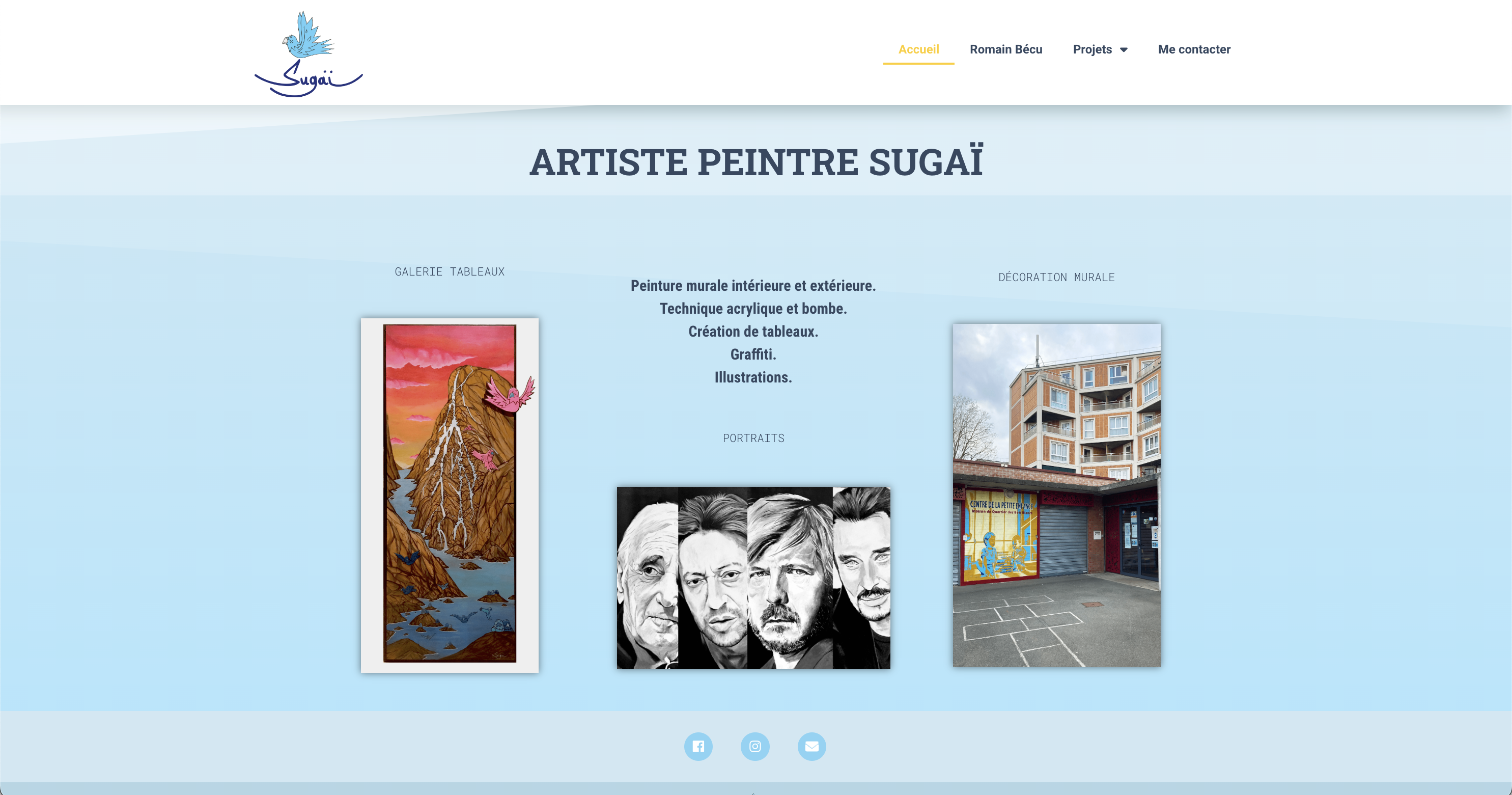 Artist website